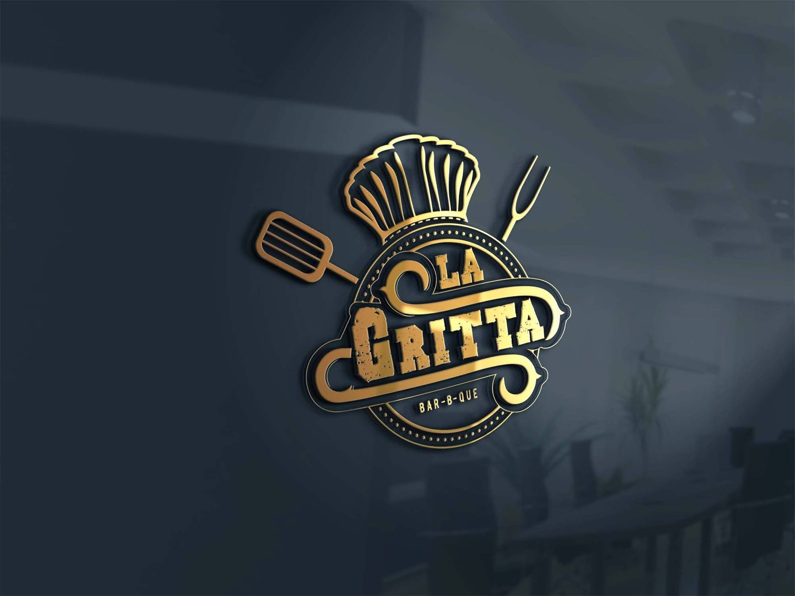 la gritta mockup